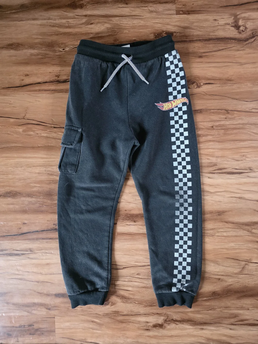 Hot Wheels Kids Black Hooded Sweatshirt and Joggers Matching Set
